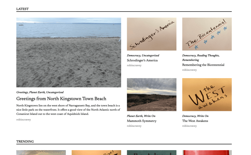 website for Tilted Planet Press
